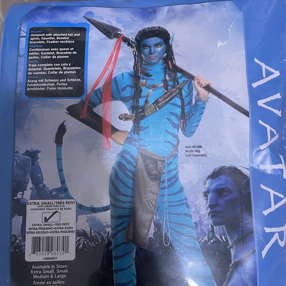 AVATAR XS COSTUME